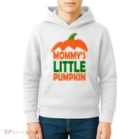 Mommys Little Pumpkin Halloween Cute Kids Hoodie thumb 4