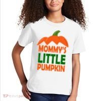 Mommys Little Pumpkin Halloween Cute Kids T-Shirt thumb 2