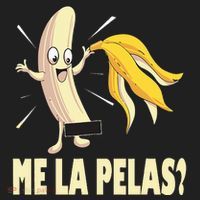 Me La Pelas Funny Quotes In Spanish Sayings Banana Joke Women's Sweatshirt thumb 2