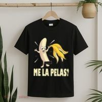 Me La Pelas Funny Quotes In Spanish Sayings Banana Joke T-Shirt thumb 2