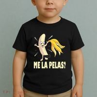 Me La Pelas Funny Quotes In Spanish Sayings Banana Joke Toddler T-Shirt thumb 2