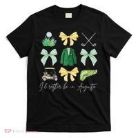Master Let's Par Golf Tournament Coquette Bow Women T-Shirt thumb 0