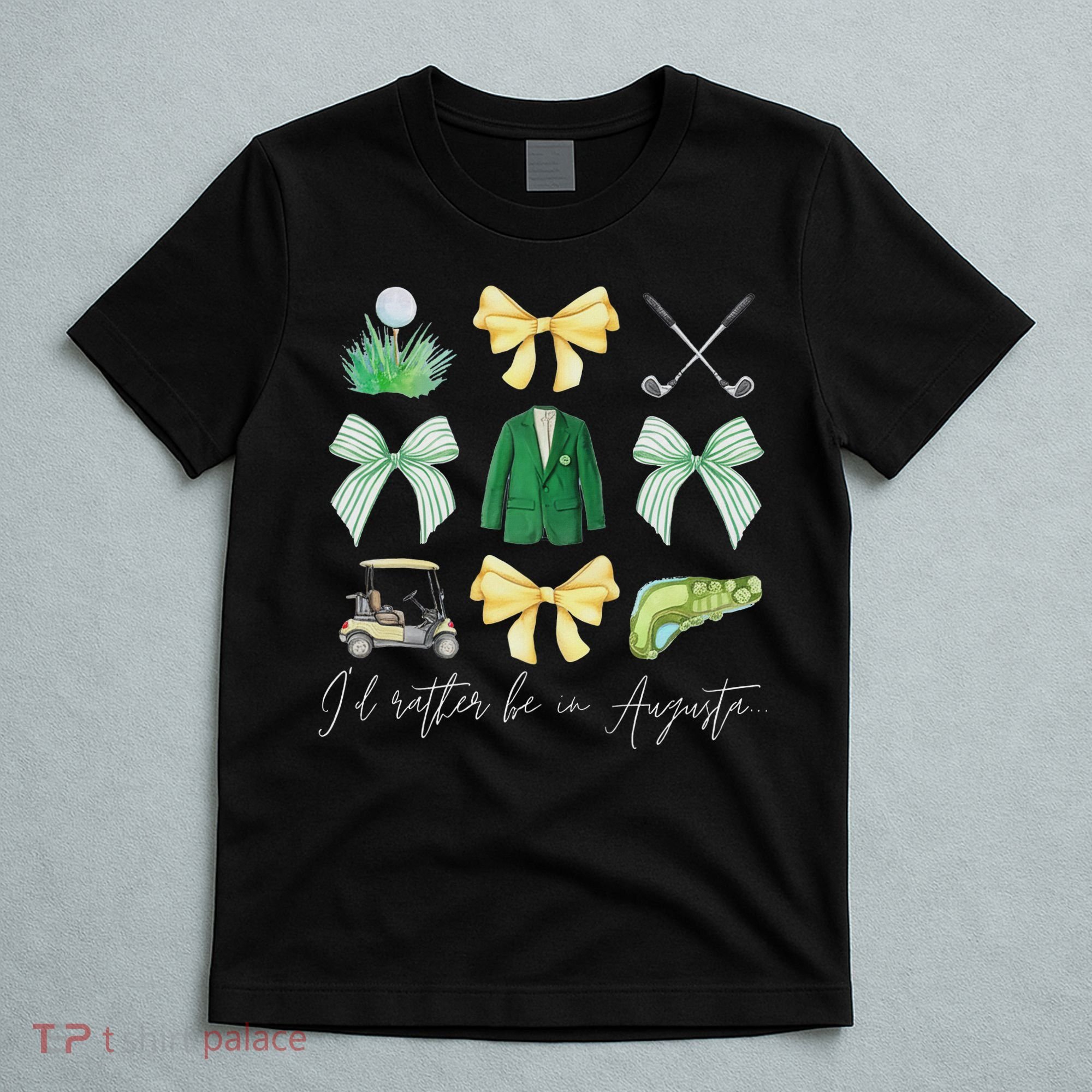 Master Let's Par Golf Tournament Coquette Bow Women T-Shirt