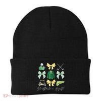 Master Let's Par Golf Tournament Coquette Bow Women Beanie thumb 0