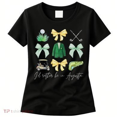 Master Let's Par Golf Tournament Coquette Bow Women Women's T-Shirt