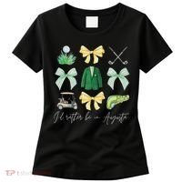 Master Let's Par Golf Tournament Coquette Bow Women Women's T-Shirt thumb 0