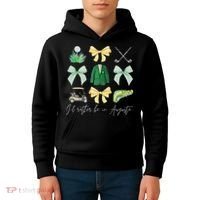 Master Let's Par Golf Tournament Coquette Bow Women Kids Hoodie thumb 4