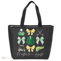 Master Let's Par Golf Tournament Coquette Bow Women Tote Bag thumb 0