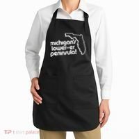 Michigans LowerEr Peninsula Apparel Apron thumb 2