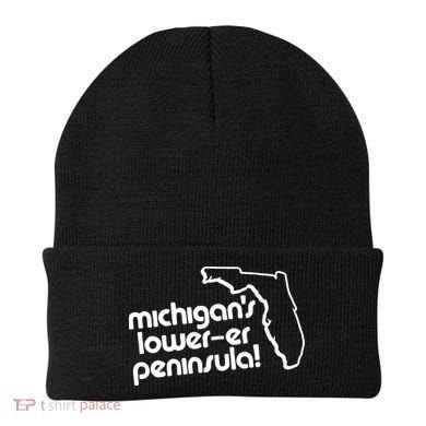 Michigans LowerEr Peninsula Apparel Beanie