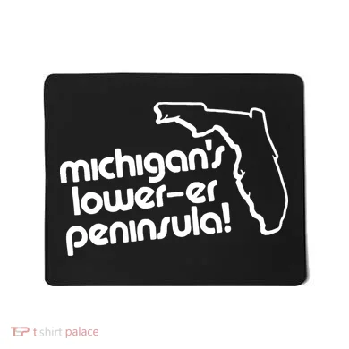 Michigans LowerEr Peninsula Apparel Mousepad