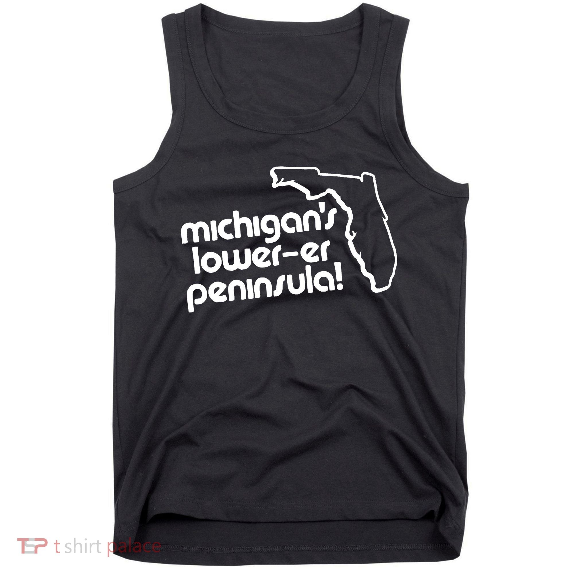 Michigans LowerEr Peninsula Apparel Tank Top
