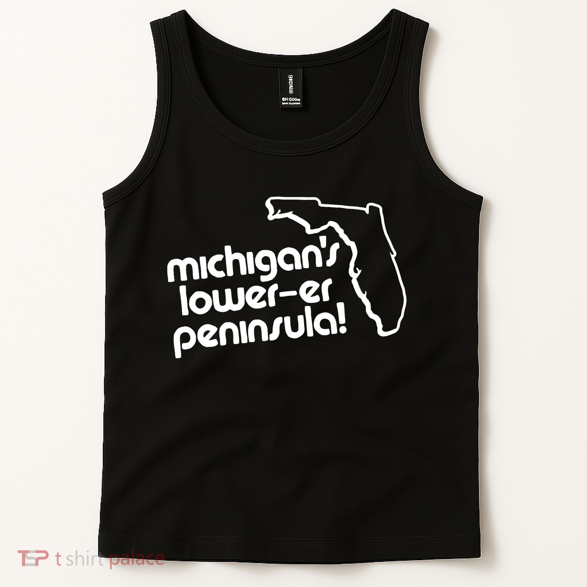 Michigans LowerEr Peninsula Apparel Tank Top
