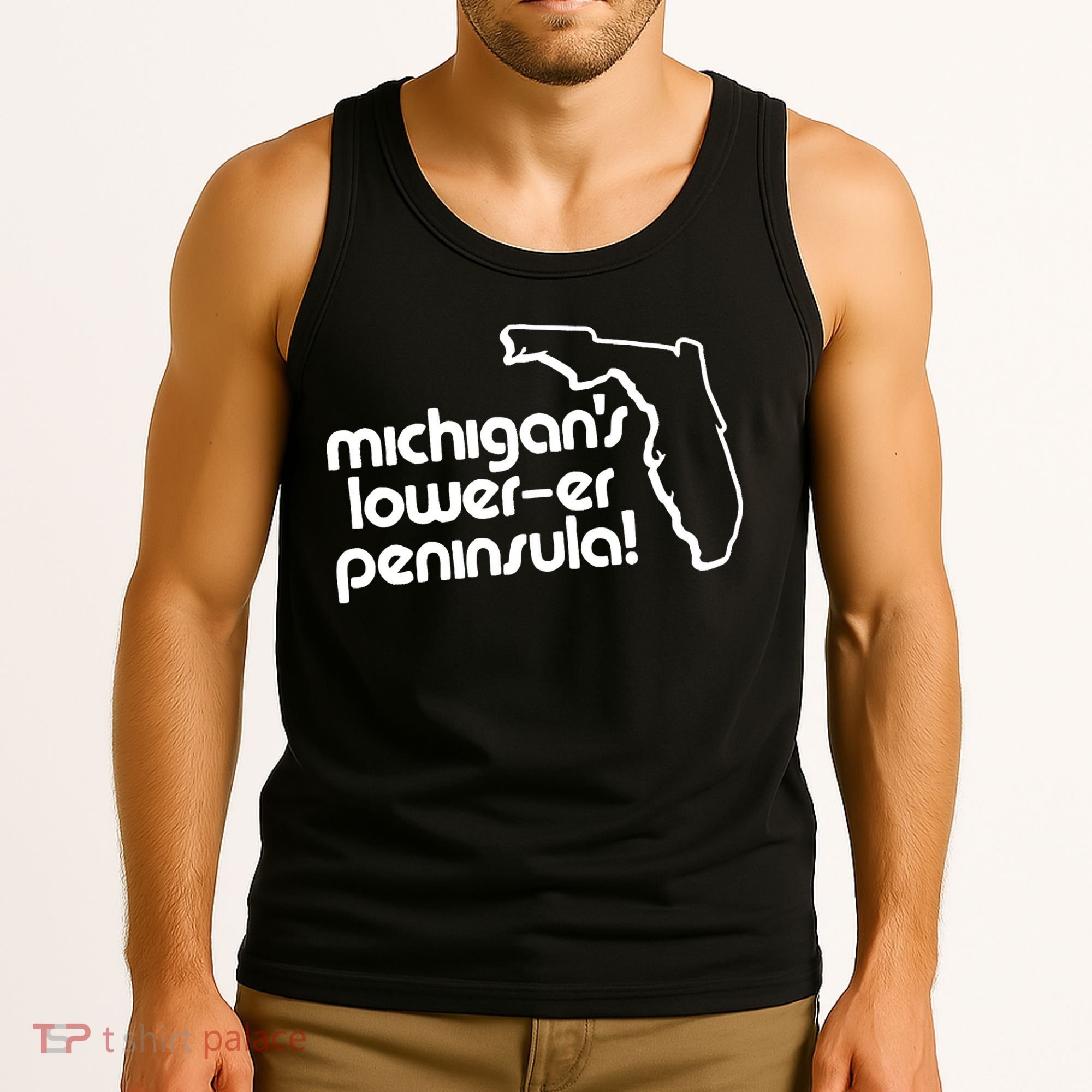 Michigans LowerEr Peninsula Apparel Tank Top