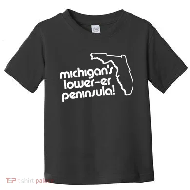 Michigans LowerEr Peninsula Apparel Toddler T-Shirt