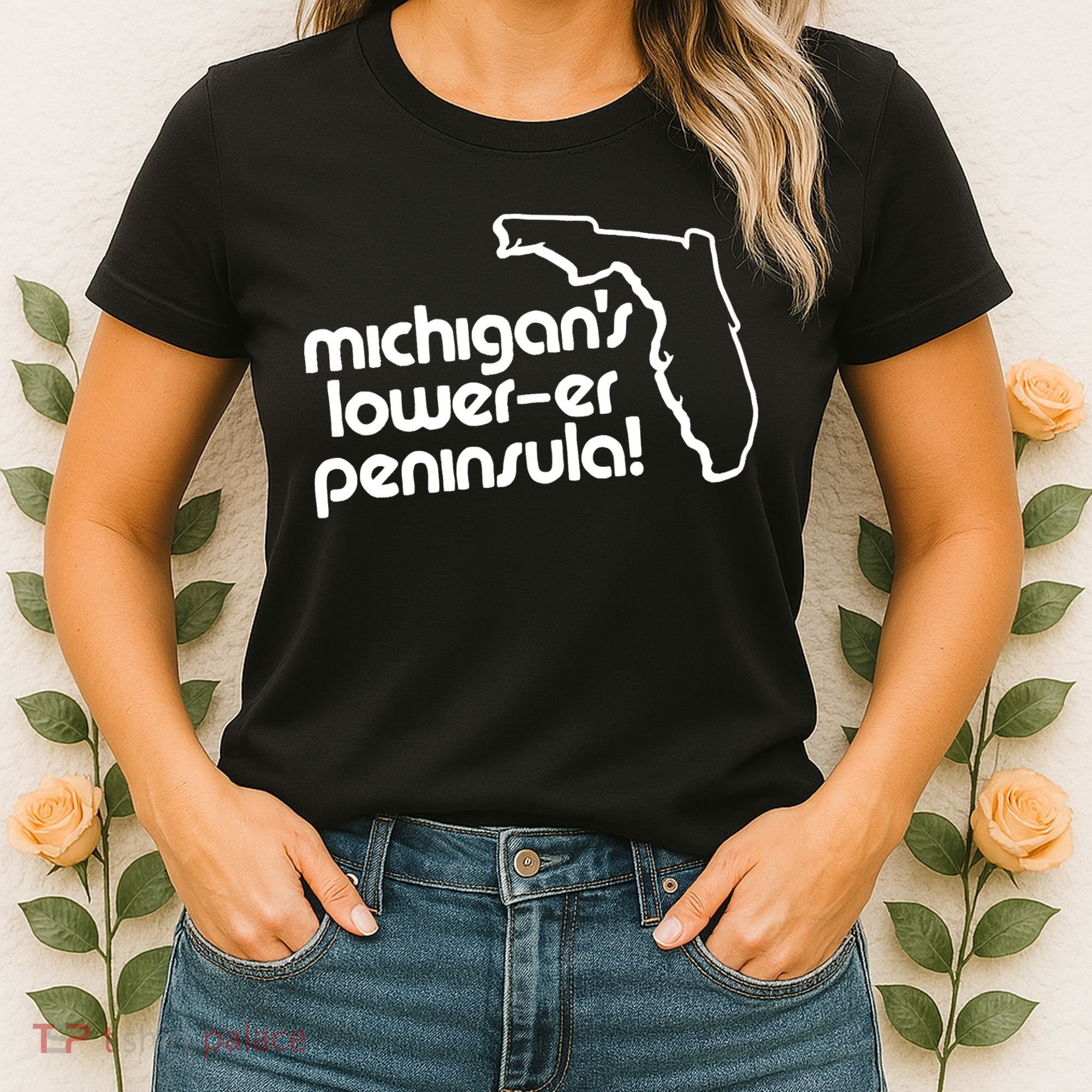 Michigans LowerEr Peninsula Apparel Women's T-Shirt