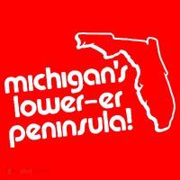 Michigans LowerEr Peninsula Apparel Santa Hat thumb 1