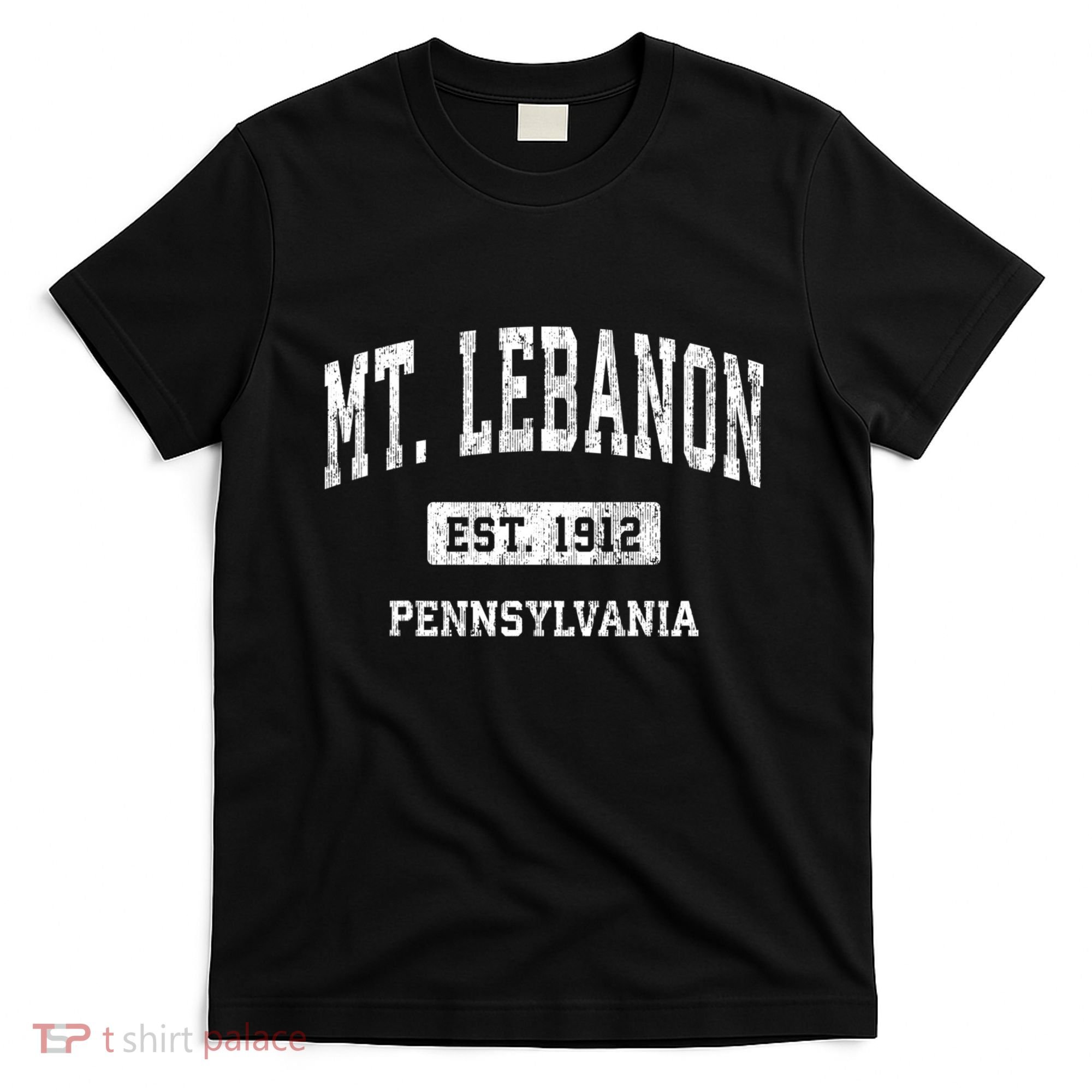 Mt. Lebanon Pennsylvania Pa Vintage Athletic Sports T-Shirt