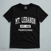 Mt. Lebanon Pennsylvania Pa Vintage Athletic Sports T-Shirt thumb 5