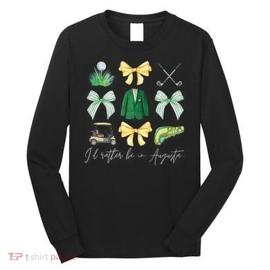Master Let's Partee Golf Tournament Coquette Bow Long Sleeve Shirt