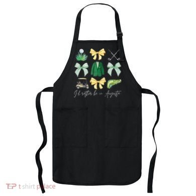 Master Let's Partee Golf Tournament Coquette Bow Apron