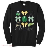Master Let's Partee Golf Tournament Coquette Bow Sweatshirt thumb 0
