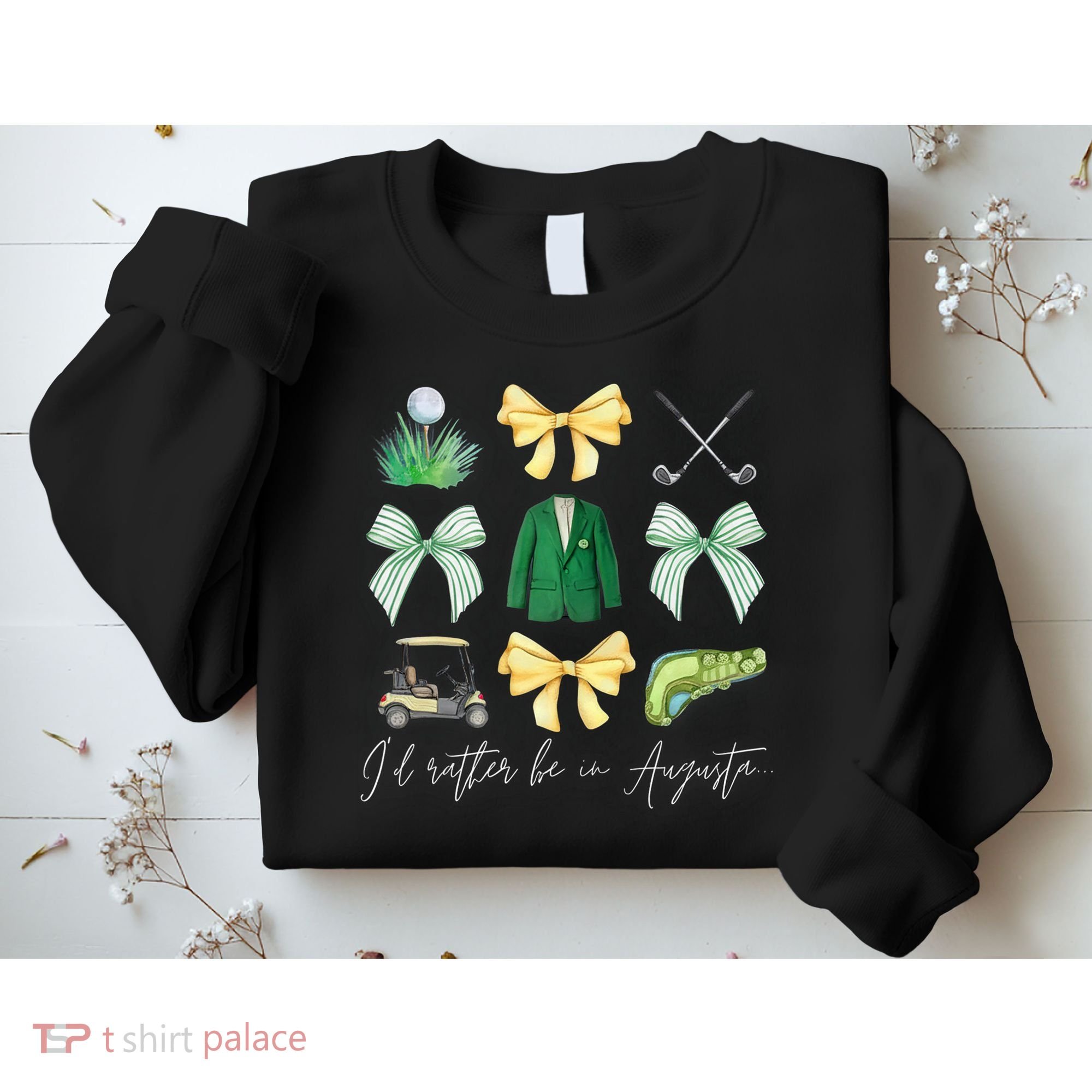 Master Let's Partee Golf Tournament Coquette Bow Sweatshirt
