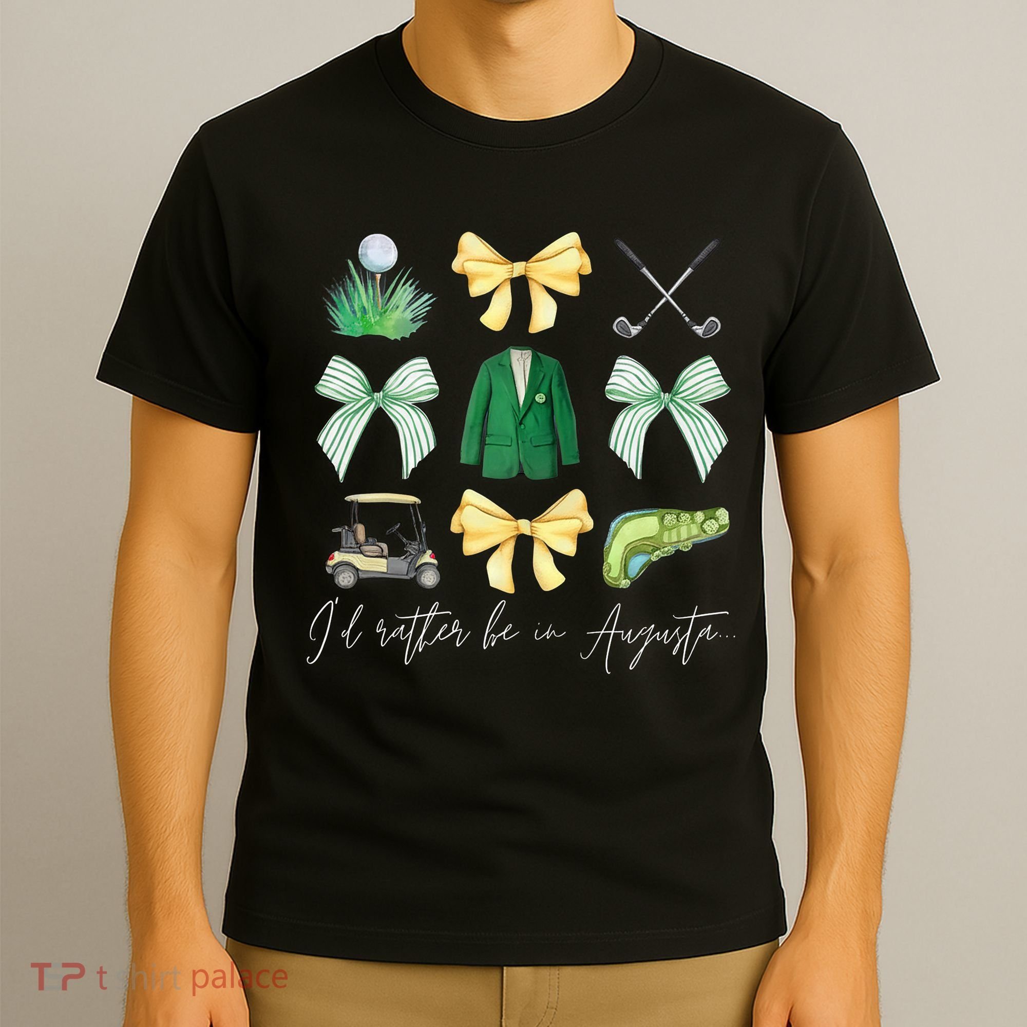 Master Let's Partee Golf Tournament Coquette Bow T-Shirt
