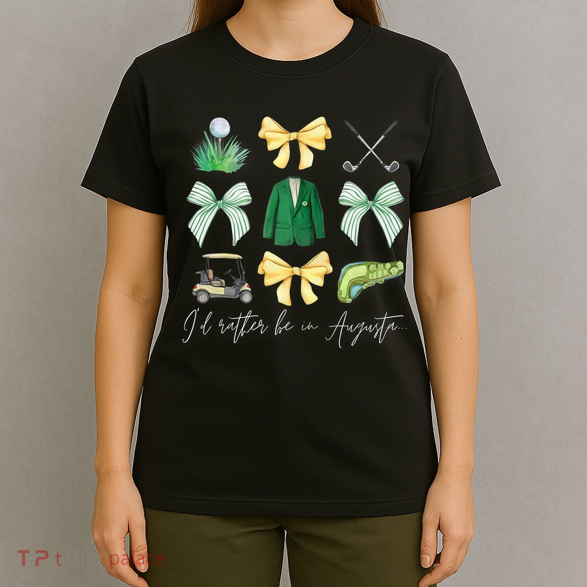 Master Let's Partee Golf Tournament Coquette Bow T-Shirt