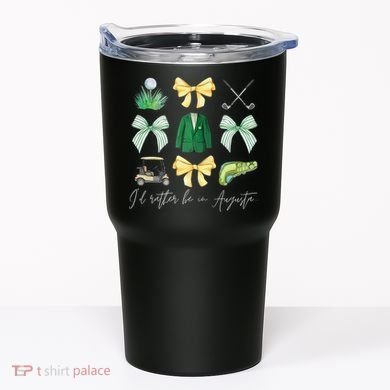 Master Let's Partee Golf Tournament Coquette Bow Tumbler