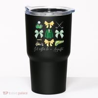 Master Let's Partee Golf Tournament Coquette Bow Tumbler thumb 0