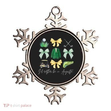 Master Let's Partee Golf Tournament Coquette Bow Ornament
