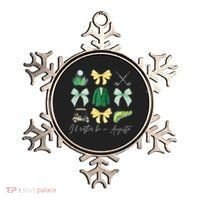 Master Let's Partee Golf Tournament Coquette Bow Ornament thumb 0