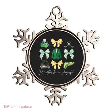 Master Let's Partee Golf Tournament Coquette Bow Ornament