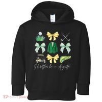 Master Let's Partee Golf Tournament Coquette Bow Toddler Hoodie thumb 0