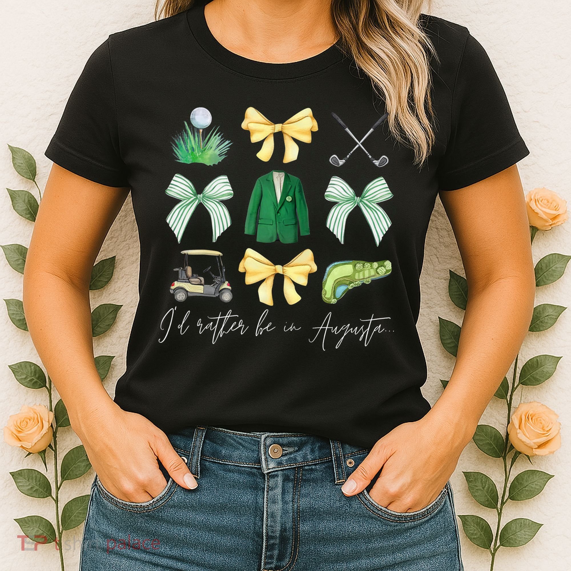 Master Let's Partee Golf Tournament Coquette Bow Women's T-Shirt