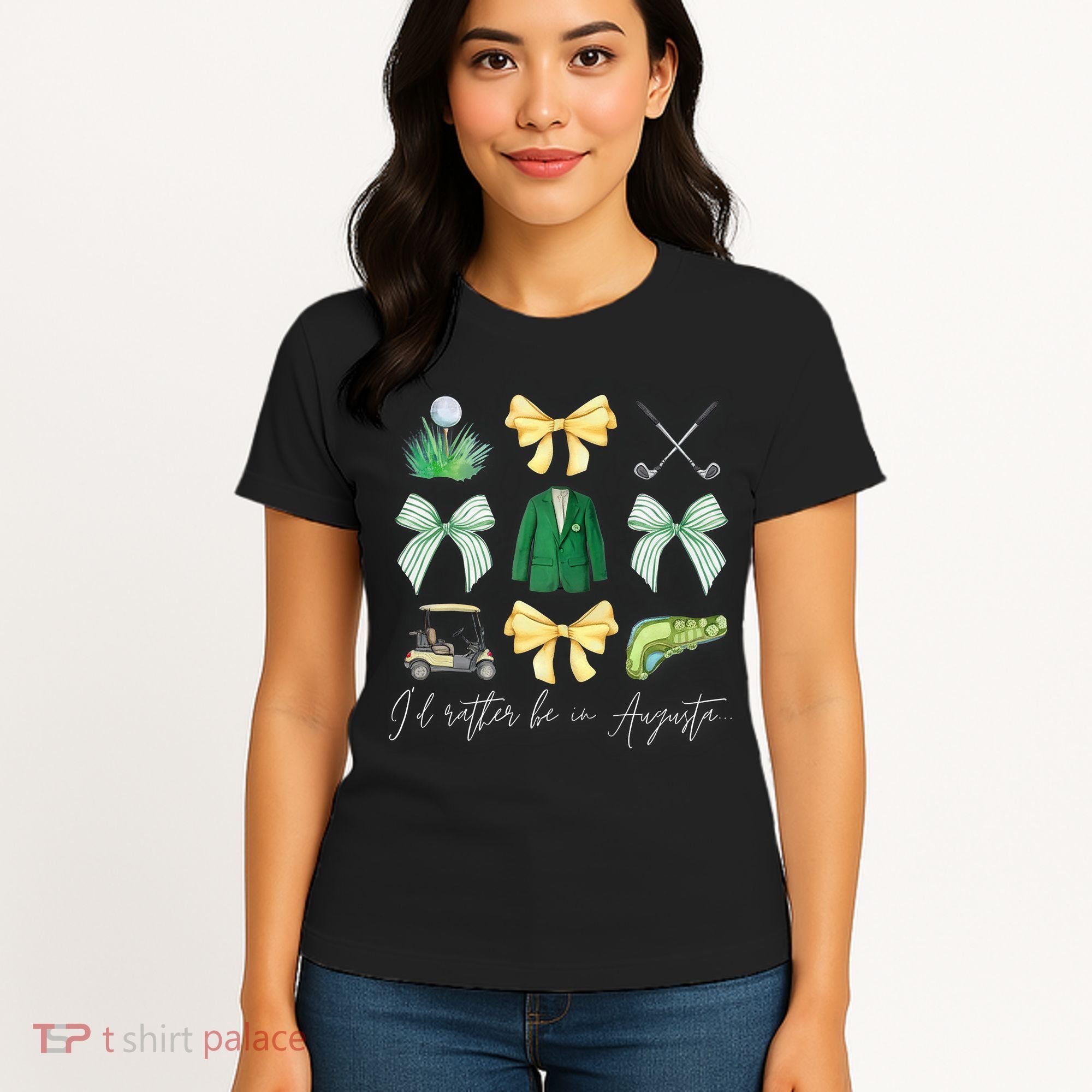 Master Let's Partee Golf Tournament Coquette Bow Women's T-Shirt