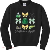 Master Let's Partee Golf Tournament Coquette Bow Kids Sweatshirt thumb 0