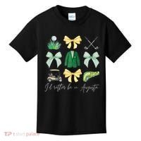 Master Let's Partee Golf Tournament Coquette Bow Kids T-Shirt thumb 0