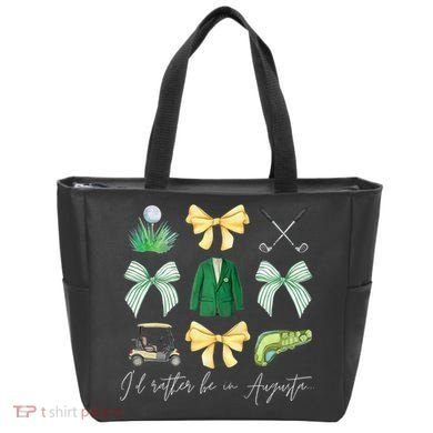Master Let's Partee Golf Tournament Coquette Bow Tote Bag