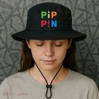 Macintosh Librarian Pip Pin Bucket Hat thumb 3