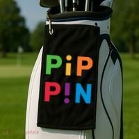 Macintosh Librarian Pip Pin Golf Towel thumb 2