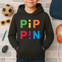 Macintosh Librarian Pip Pin Kids Hoodie thumb 2