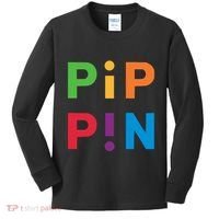 Macintosh Librarian Pip Pin Kids Long Sleeve Shirt thumb 0