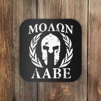 Molon Labe Patriotic Coaster thumb 0