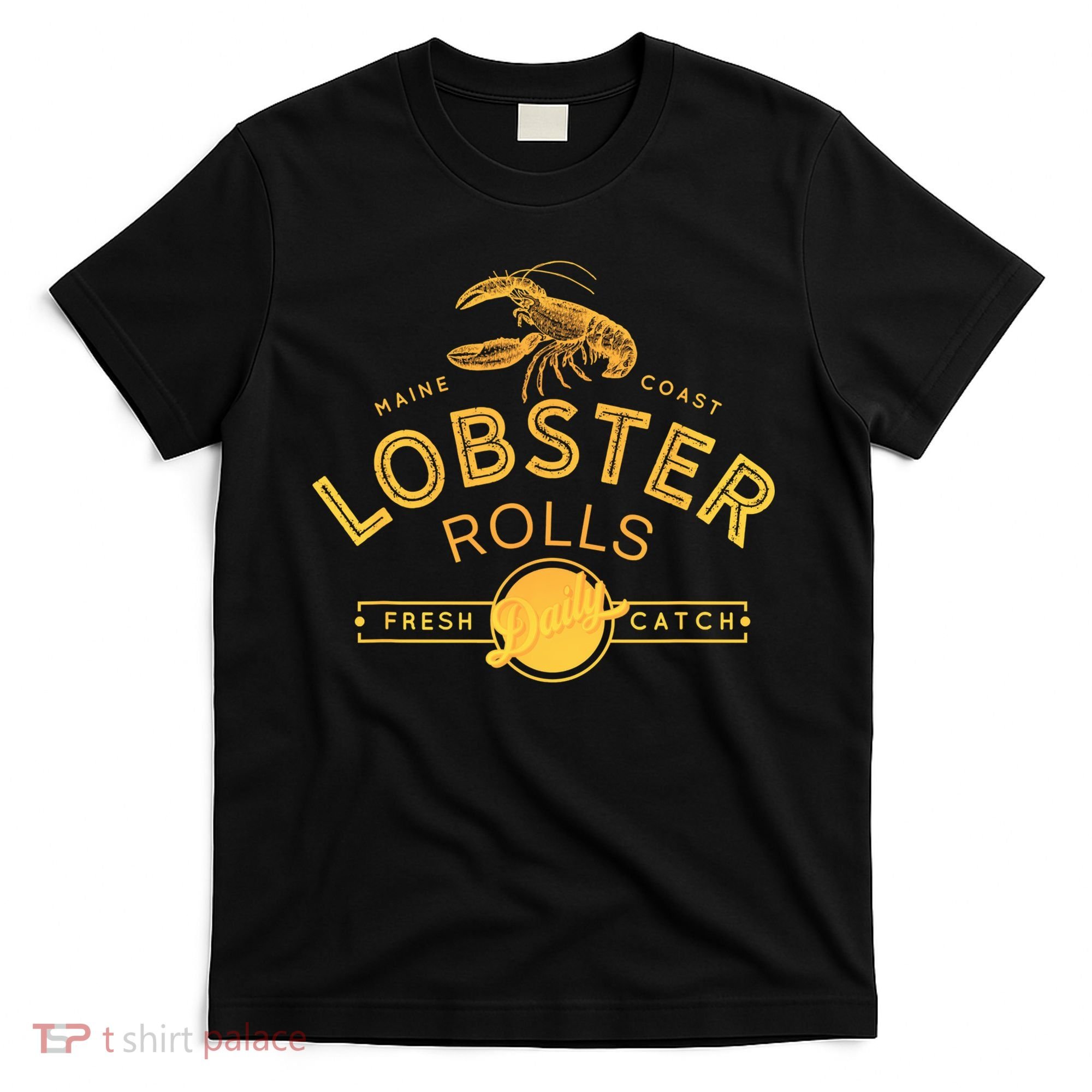 Maine Lobster Roll Vintage Distressed Sea Life T-Shirt