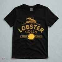 Maine Lobster Roll Vintage Distressed Sea Life T-Shirt thumb 5
