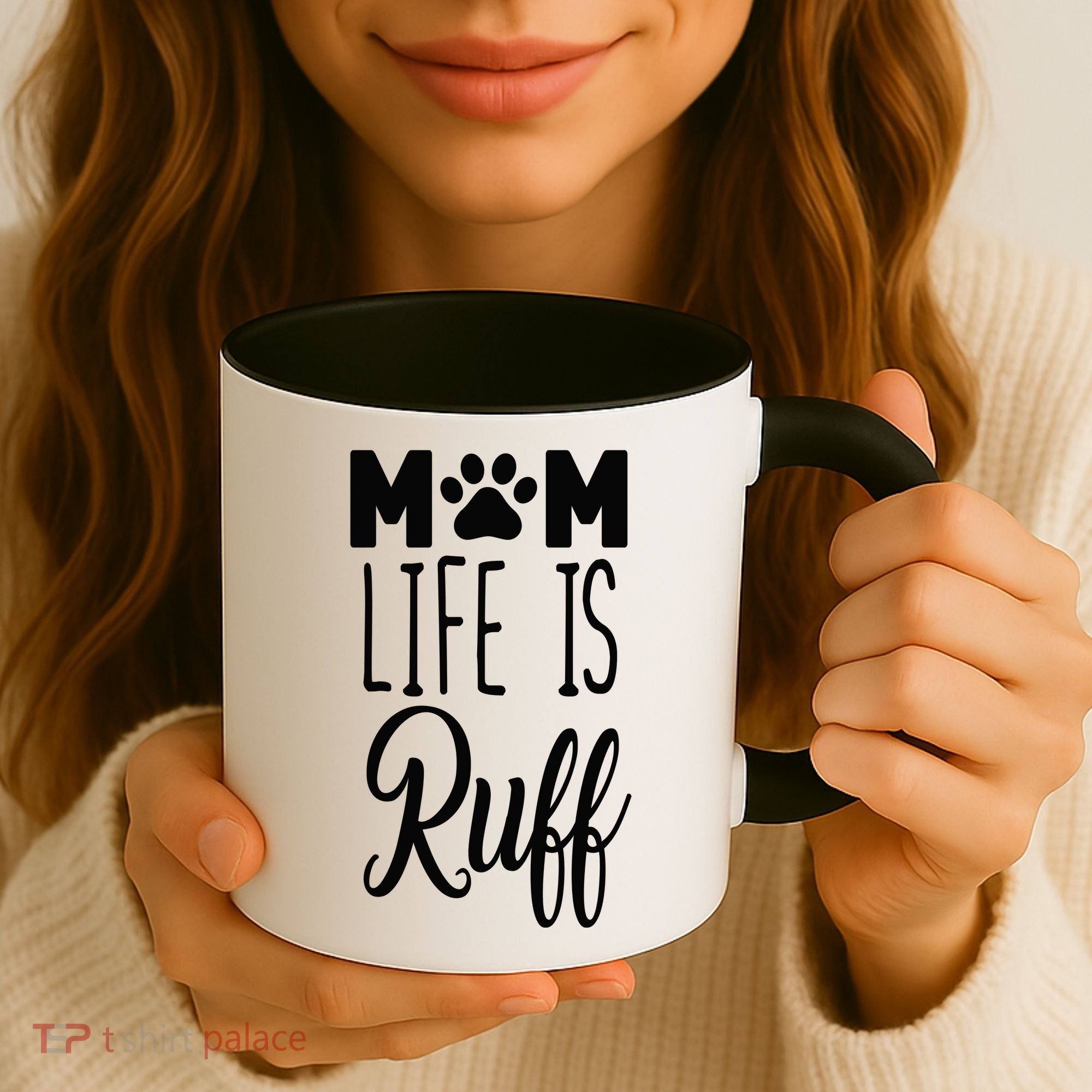 Mom Life Is Ruff Coffee Mug