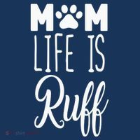 Mom Life Is Ruff Women's Long Sleeve Shirt thumb 2
