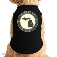 Michigan Lansing Retro Doggie Tank thumb 0